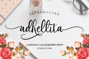 Adhellita: A Premium Script Font for Business Branding