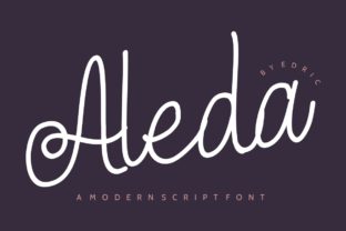 Aleda: A Handwritten Font for Authentic Campaigns