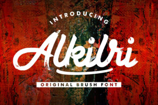Alkilri: A Bold Handwritten Font for Brand Identity