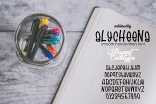 Alychenna: A Bold Handwritten Font for Crafters