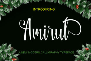 Amirul: A Playful Handwritten Font for Makers