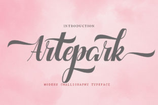 Artepark: A Modern Script Font for Web Design