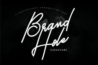 Brand Hole: A Handwritten Font for Modern Web Design