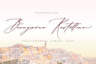 Buongiorno Rastellino: A Review of This Elegant Script Font
