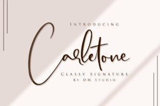 Carletone: The Script Font for Polished Brand Identity