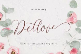 Dellove: A Bold Handwritten Font for Web Design
