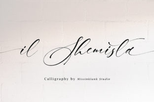 Il Shemista: A Bold Handwritten Font for Web Design