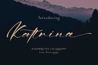 Kattrina: A Modern Handwritten Font for Campaigns