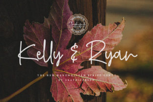 Kelly Ryan: A Romantic Handwritten Font for Makers