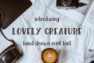 Lovely Creature: A Bold Handwritten Typeface for Editors
