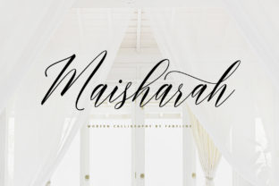 Maisharah: A Handwritten Font for Authentic Branding