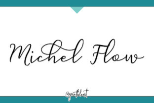 Michel Flow: A Romantic Script Font for Branding