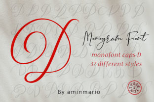 Monogram D Monofont Caps D: A Review for Editorial Design