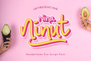 Nina Ninut: A Quirky Handwritten Font for Marketers
