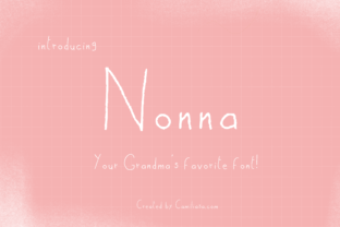 Nonna: A Cozy Handwritten Font for Web Design