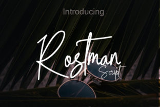 Rostman: A Modern Handwritten Font for Branding