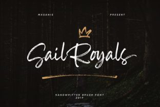 Sail Royals: A Handwritten Font for Makers