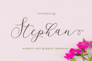 Stephan: A Modern Handwritten Typeface for Bold Branding