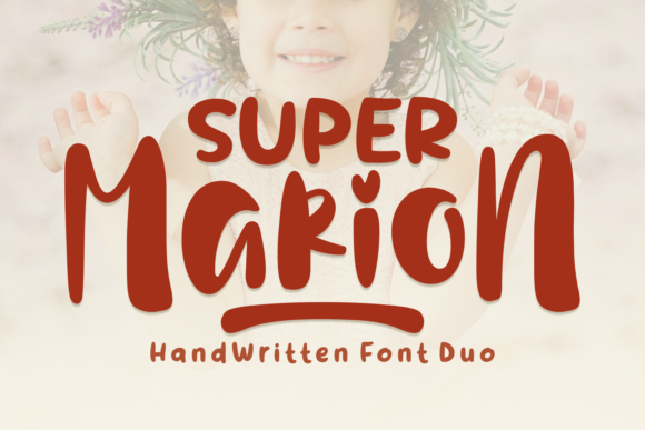 Super Marion Duo: A Handwritten Font for Authentic Branding