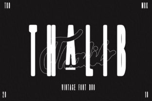 Thalib: A Modern Typeface for Editorial Design