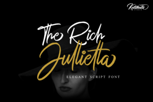 The Rich Jullietta: A Premium Font for Your Brand