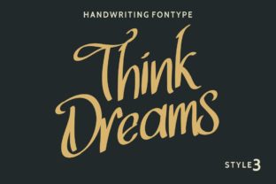 Think Dreams: A Dreamy Handwritten Font for Web Design