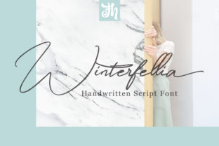 Winterfellia: A Handwritten Font for Small Business Branding